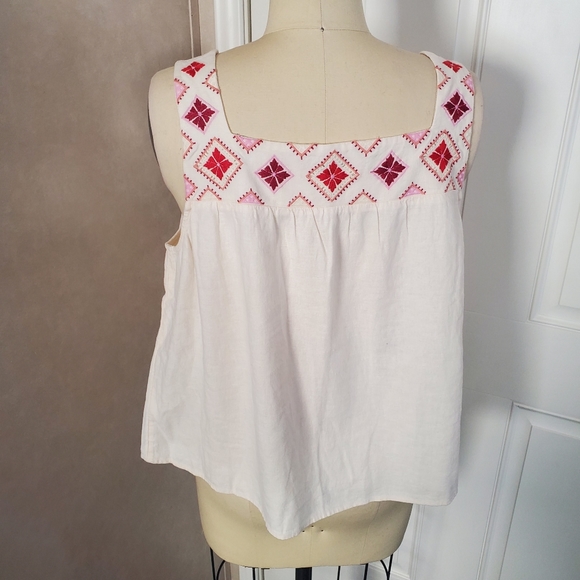 MADEWELL Embroidered Neckline Tank - Picture 8 of 13